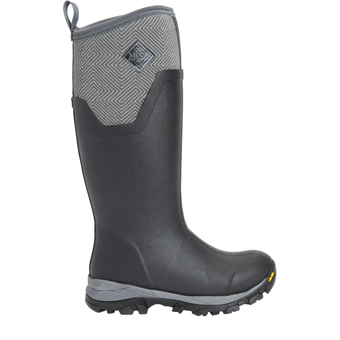 Muck Boots Women's Arctic Ice Tall AGAT Thermal Waterproof Wellington, Black, 6