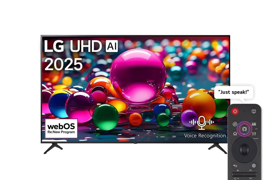 LG 65UA85006LA HDR10 UHD 4K AI Smart TV, 65 Inch Size