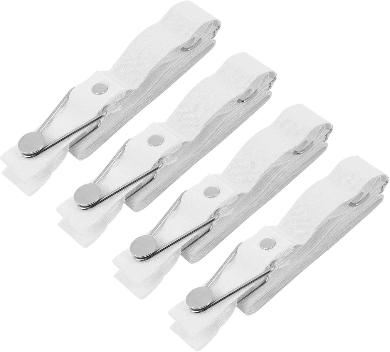 CHILDWEET Adjustable Quilt Fasteners 4Pcs Anti-Slip Bed Sheet Clips for Secure Mattress Cover Compatible Standard Beds