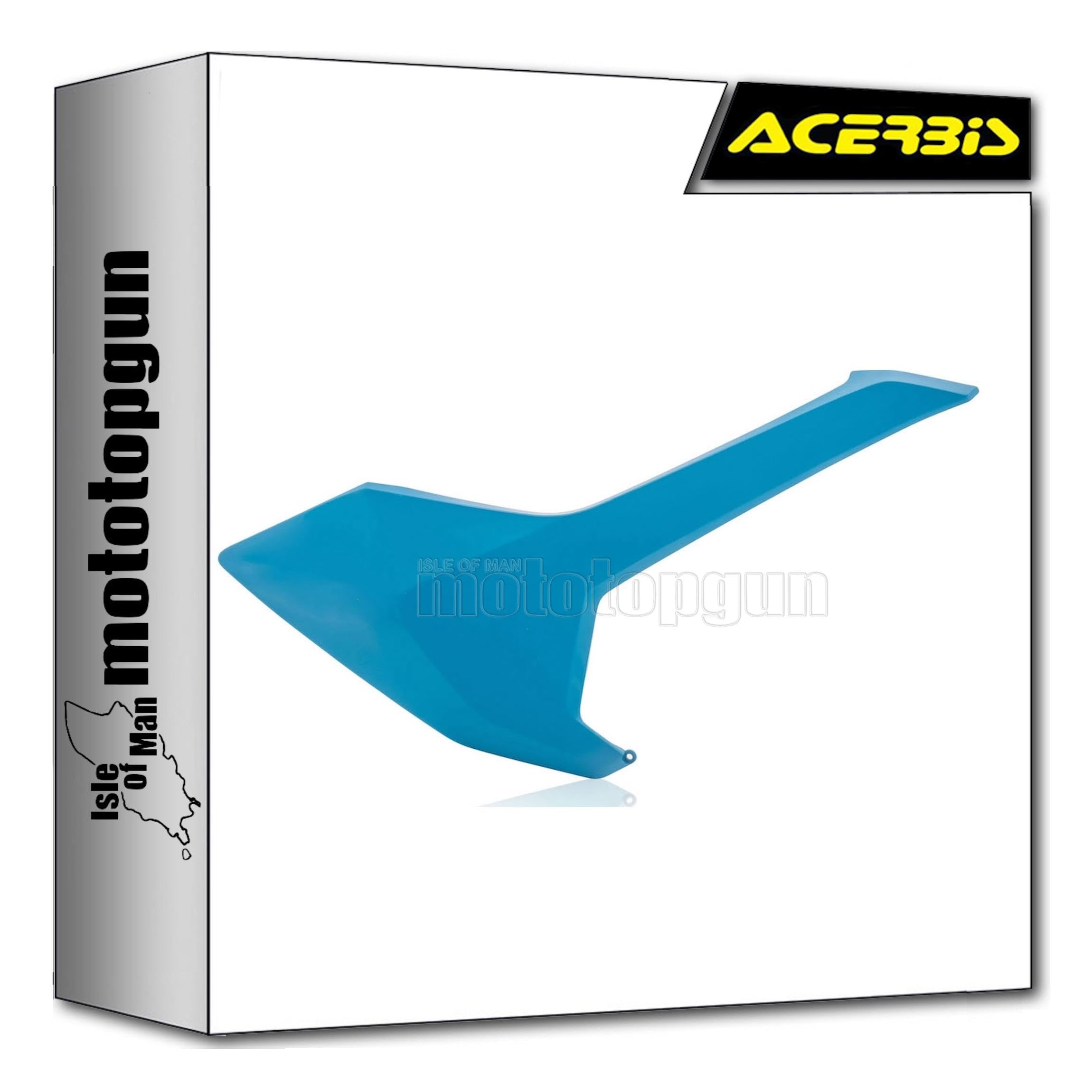 Side panels bleu Acerbis pour Husqvarna TC 125 2016 à 2018 - 4