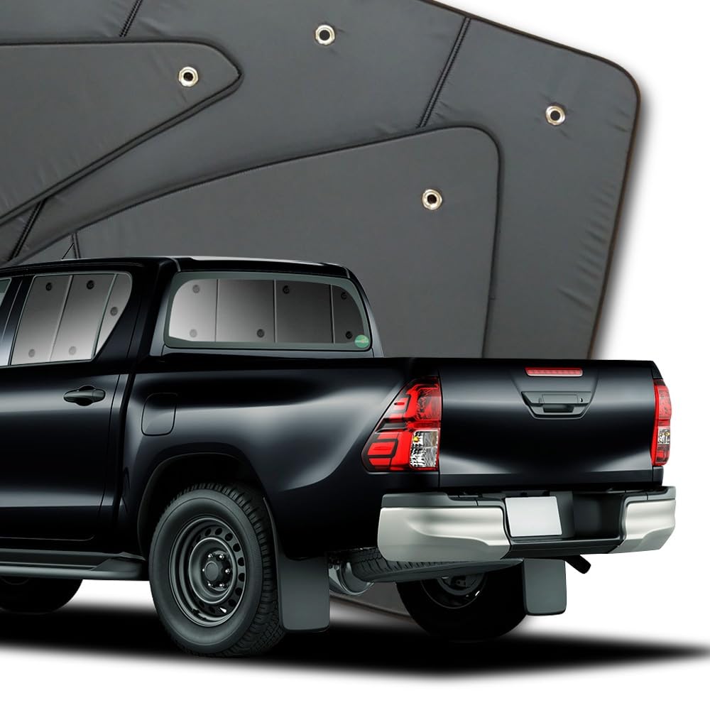 Amazon | 趣味職人 プライバシー サンシェード 車 ハイラックス GUN 