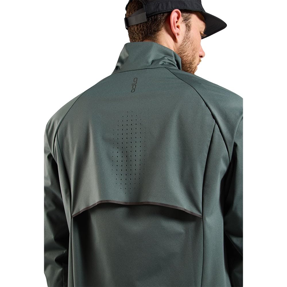 Odlo Zeroweight Pro Warm Reflective Laufjacke Herren oliv - urban chic M