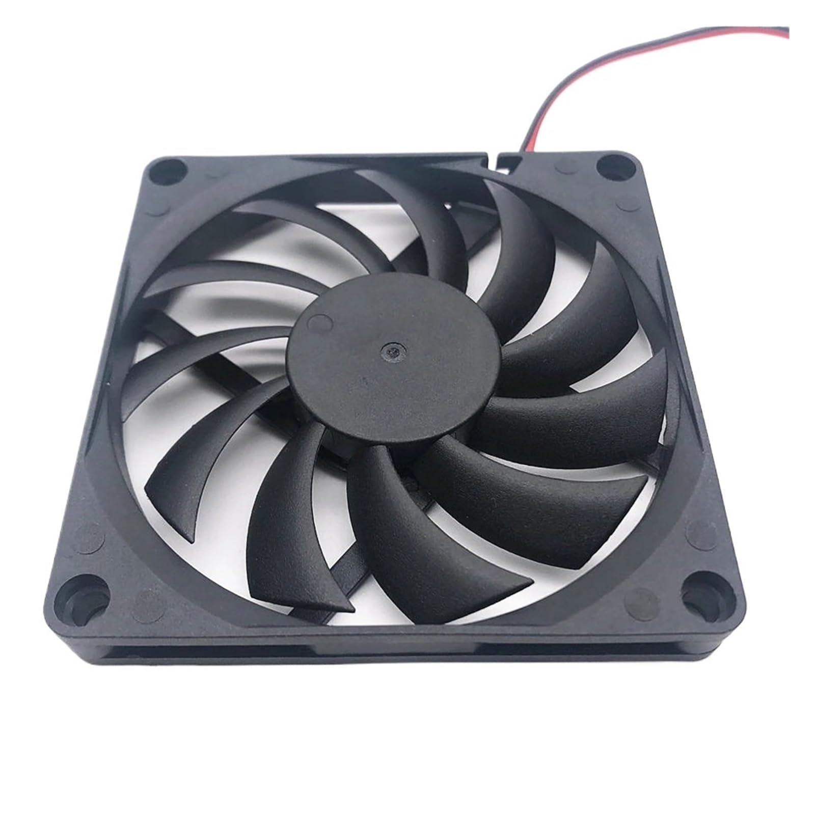 Ventilateur de refroidissement 80mm 12V 80x80x10mm DC ventilateur PC 2pin