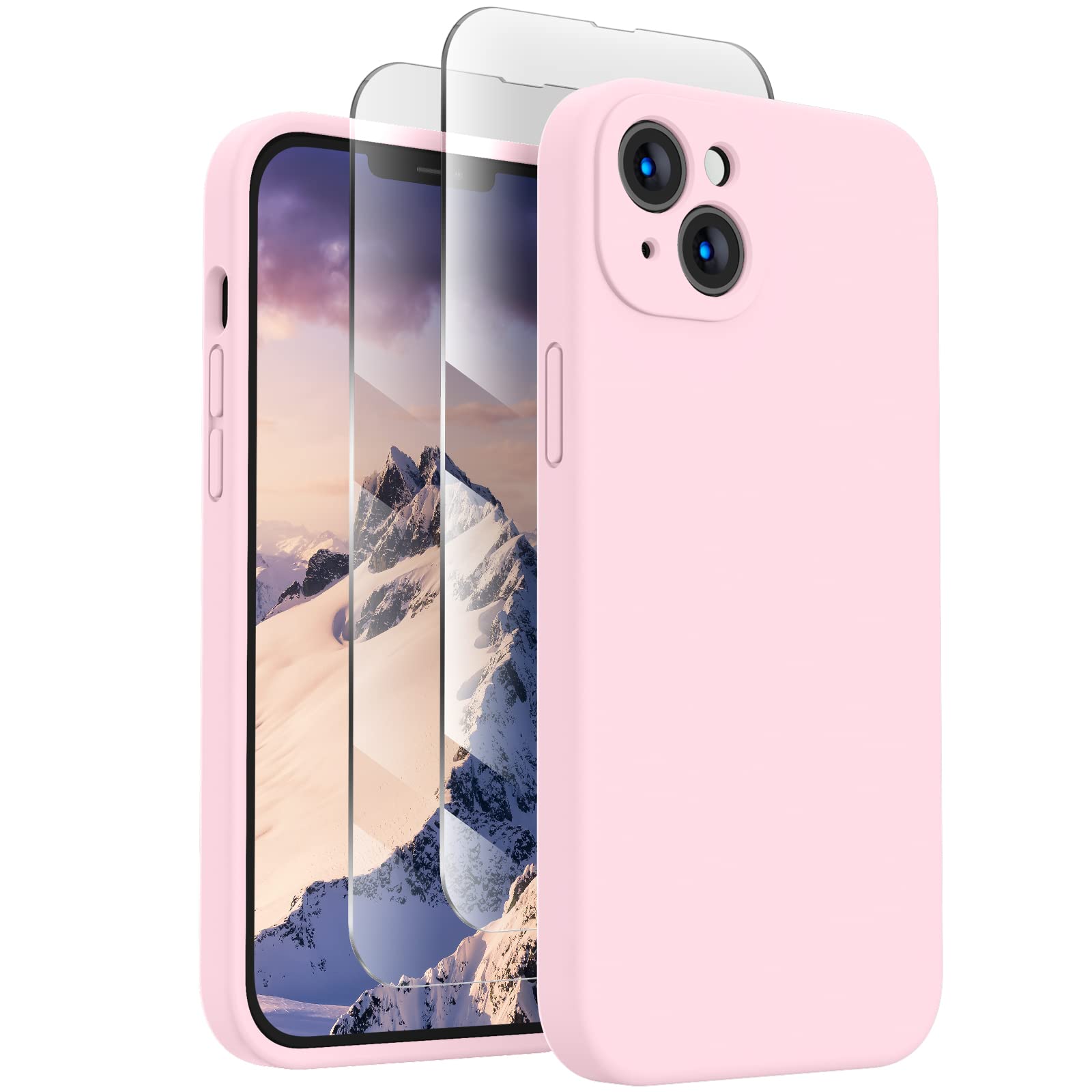 FireNova Designed for iPhone 13 Case, 6.1", Chalk Pink