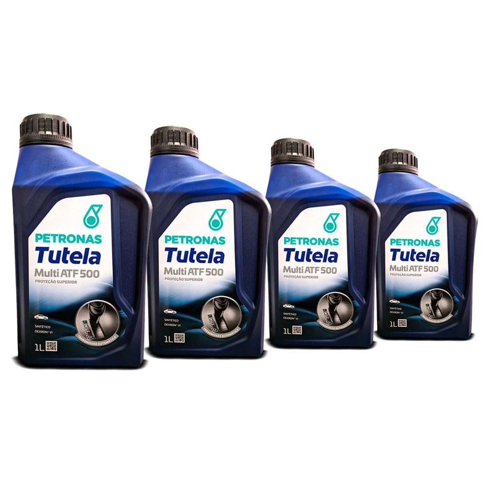 Kit 4 Litros Oleo Cambio Automatico Petronas Syntium Multi ATF 500 Dexron 6 VI