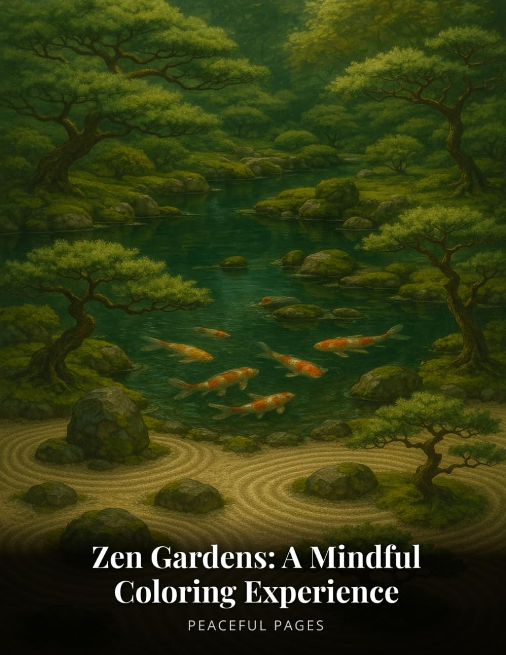 Zen Gardens: A Mindful Coloring Experience