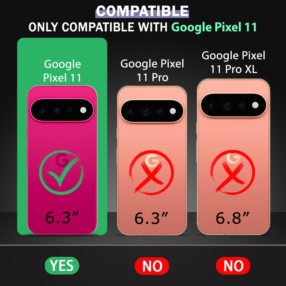 TheGiftKart Crystal Clear Back Cover Case for Pixel 11 | 360 Degree Protection | Shock Proof Design | Transparent Hard Back Cover Case for Pixel 11 (PC & TPU, Transparent Bumper) — Amazon image 2