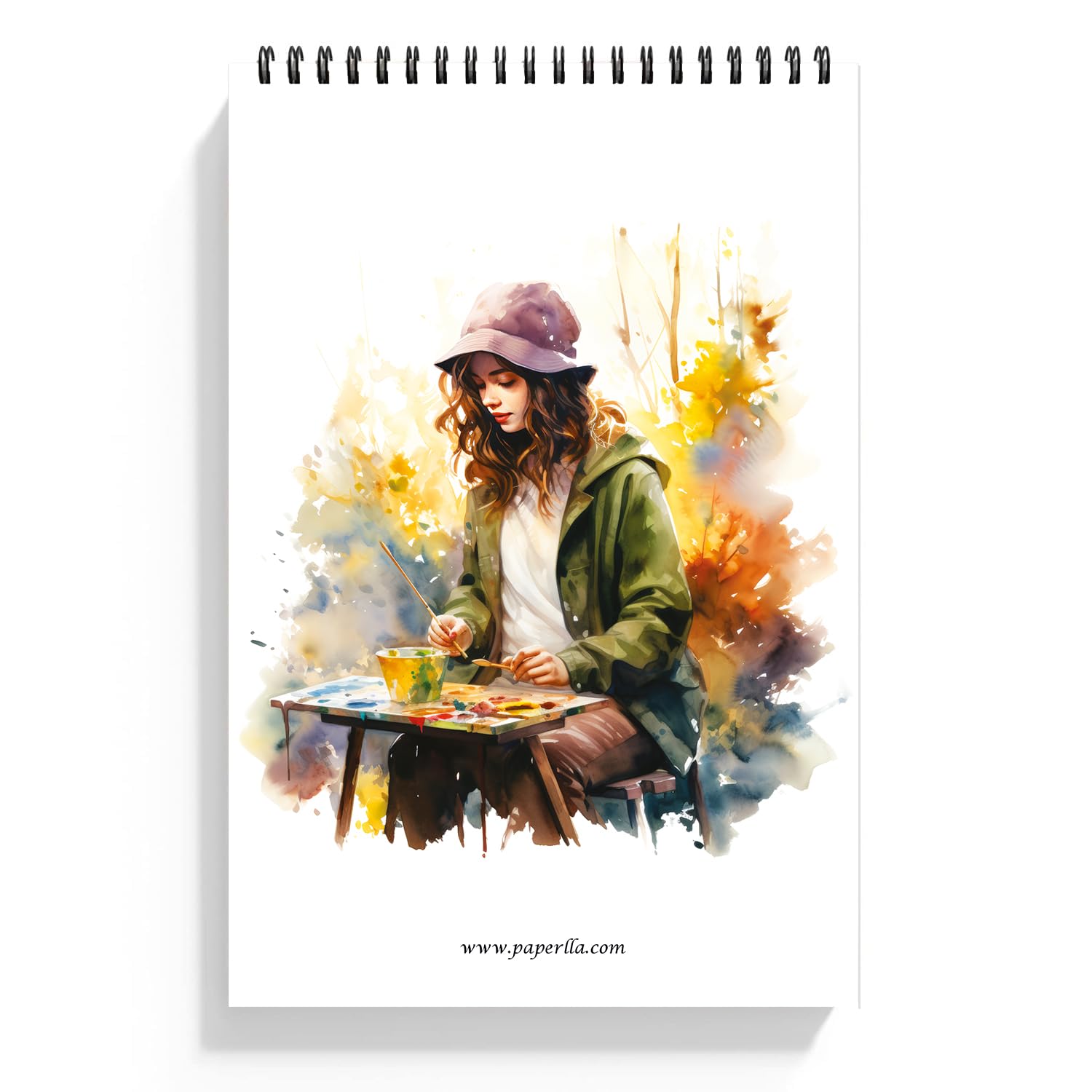 COI Watercolour Book | A5 Size 24 Perforated Pages | 300 GSM, Bleed-Free Paper | Wiro Bound, Lay-Flat Design | Ideal for Watercolour, Acrylic, Mixed Media & More-image-29