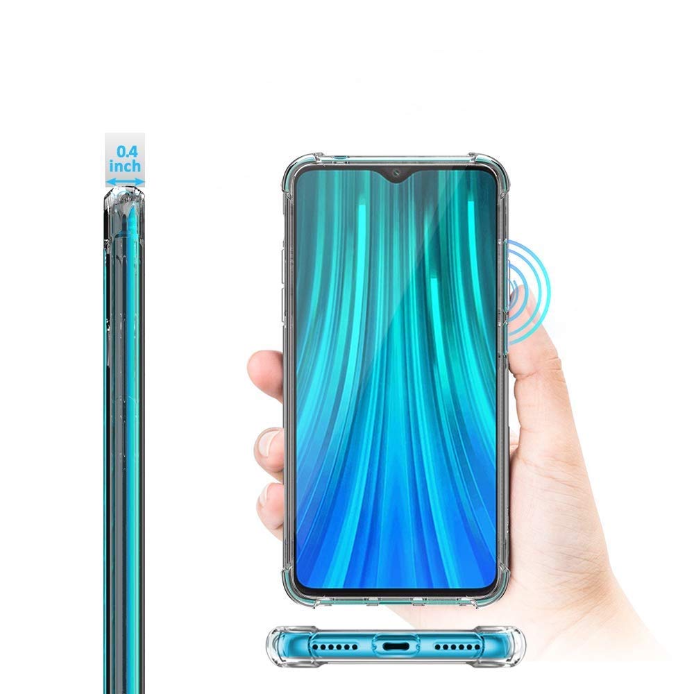 Kit Capa E Pel cula Para Xiaomi Redmi Note 8 Pro Tela De 6.53