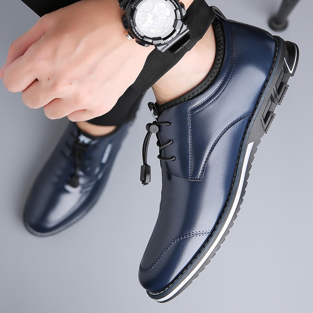 Scarpe Sportive Classiche Abito da Uomo Oxford Derby Lacci da Scarpe Festa di Lavoro Nuziale