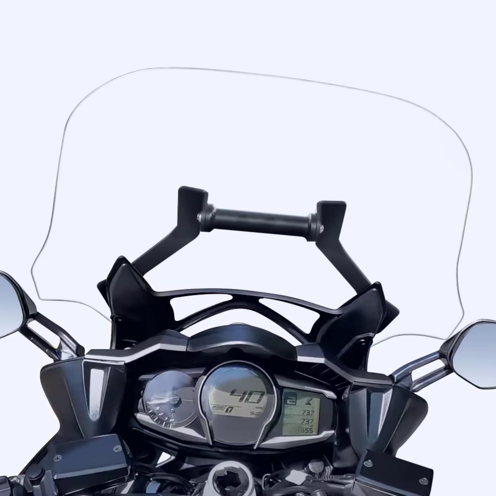 Uchwyt na nawigator kompatybilny z motocyklem FJR1300 2013-2024 nawigację GPS Płyta nawigacyjna telefon Akcesoria