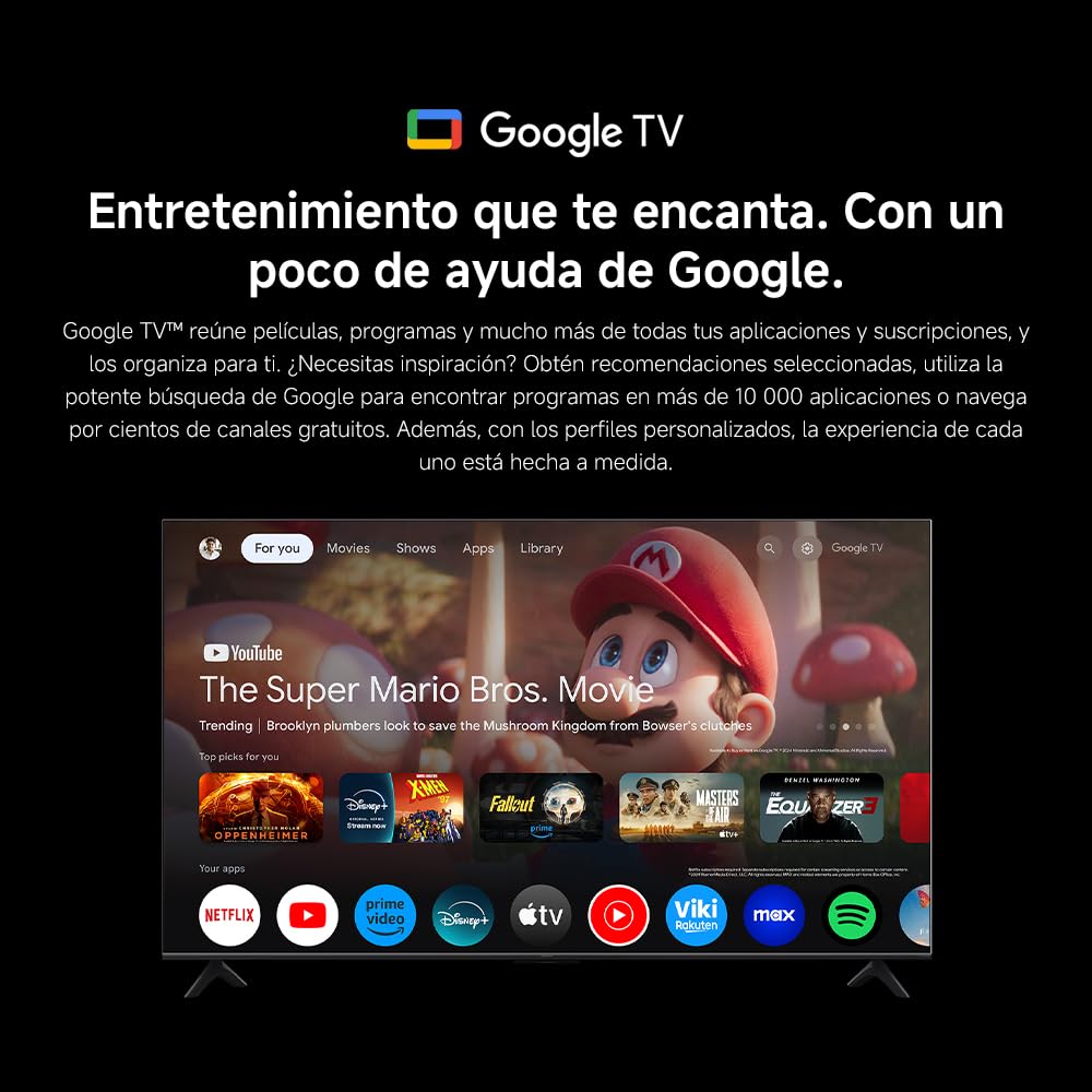 XIAOMI TV S Mini 65", Diseño sin Bordes, Google TV, QD-Mini LED, 1200 nits de Brillo máximo, Alta tasa de refresco 4K de 144 H,Ultra Fluido para Gaming, Dolby Vision IQ & Dolby Atmos,Google Assistant