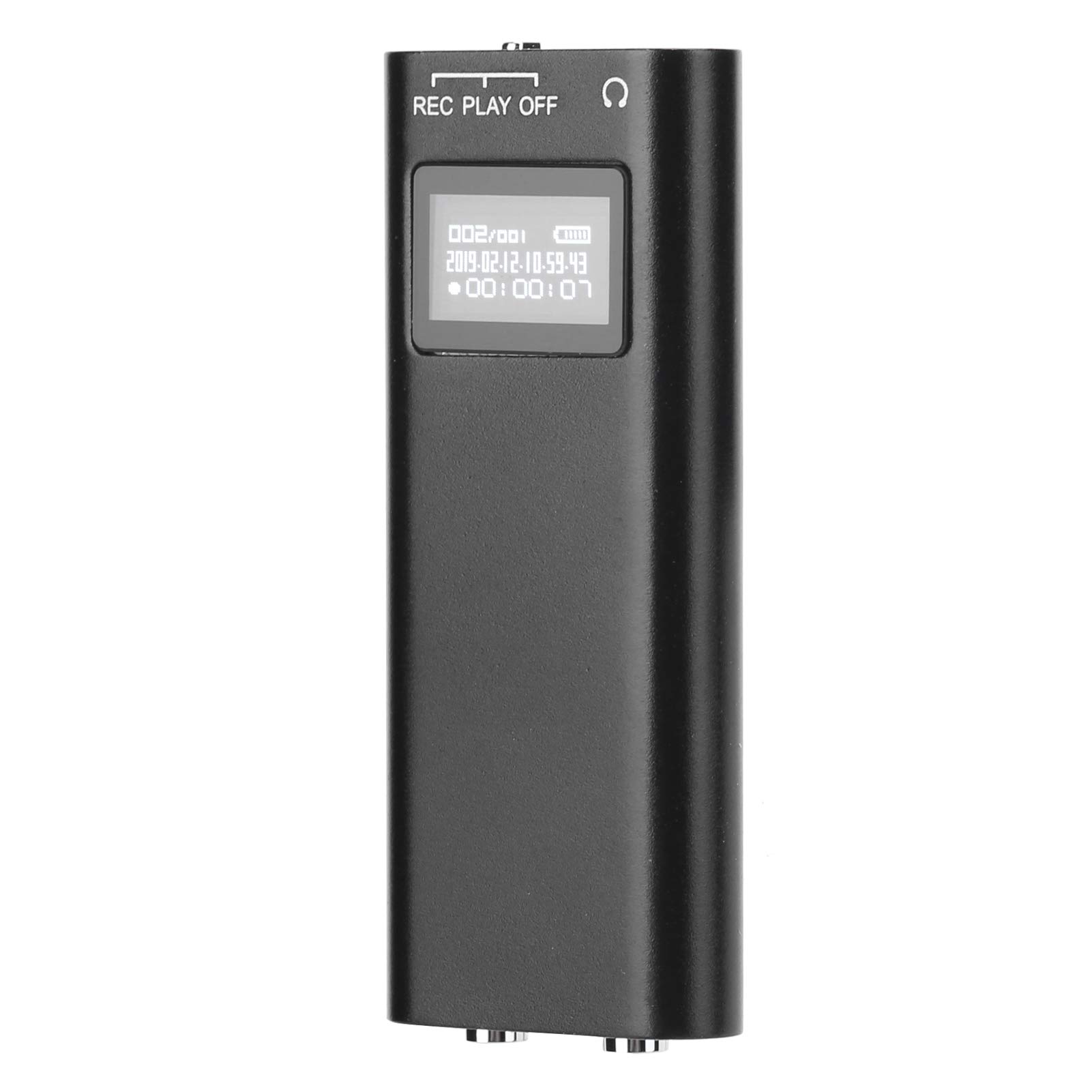03 Cyfrowy dyktafon głosowy, mini rejestrator audio, mały rozmiar i lekki dla studentów dorosłych (32 GB)