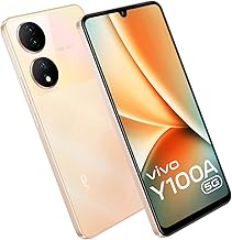 vivo Y100A 5G (Twilight Gold, 8GB RAM, 128GB Storage) with No Cost EMI/Additional Exchange Offers