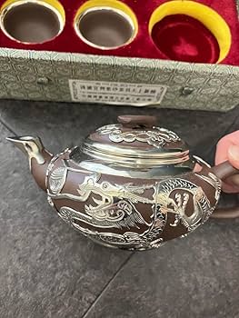 中国茶器セット年代物宣興紫砂壺 宣興紫砂 中国茶器セット 急須1・湯呑み6セット｜トレファクONLINE