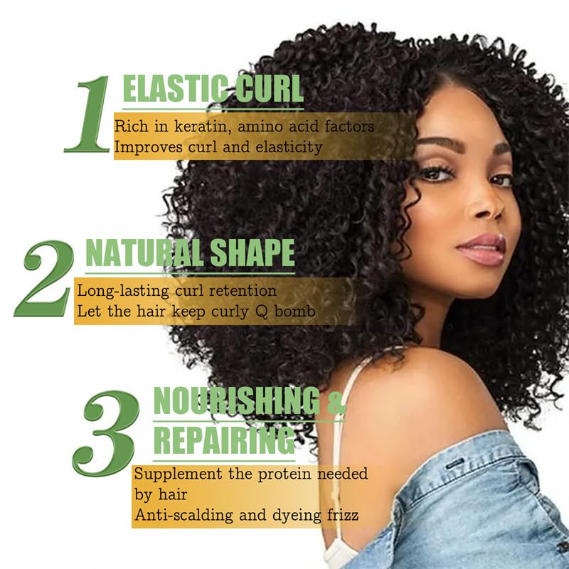 Styling Curl Cream Anti-frizz, Volumising, Natural, Fluffy, Smooth, Moisturising Hair Care