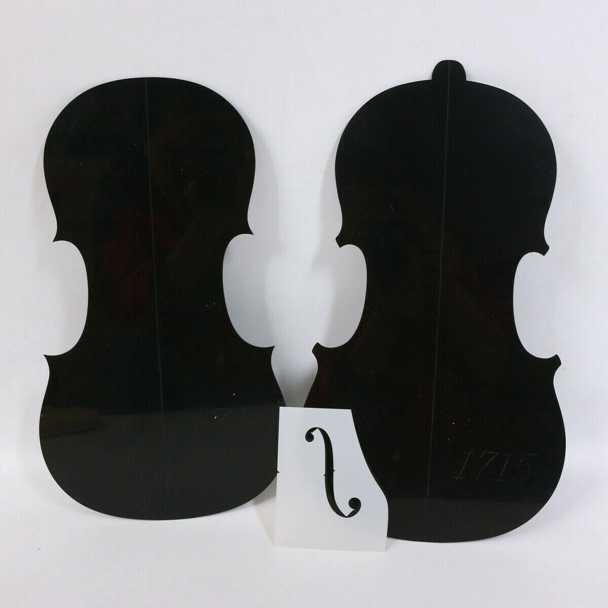 Modello e stampo per foro per violino e collo, dimensione 4/4, replica modello Stradivari 1715 (vt-278)
