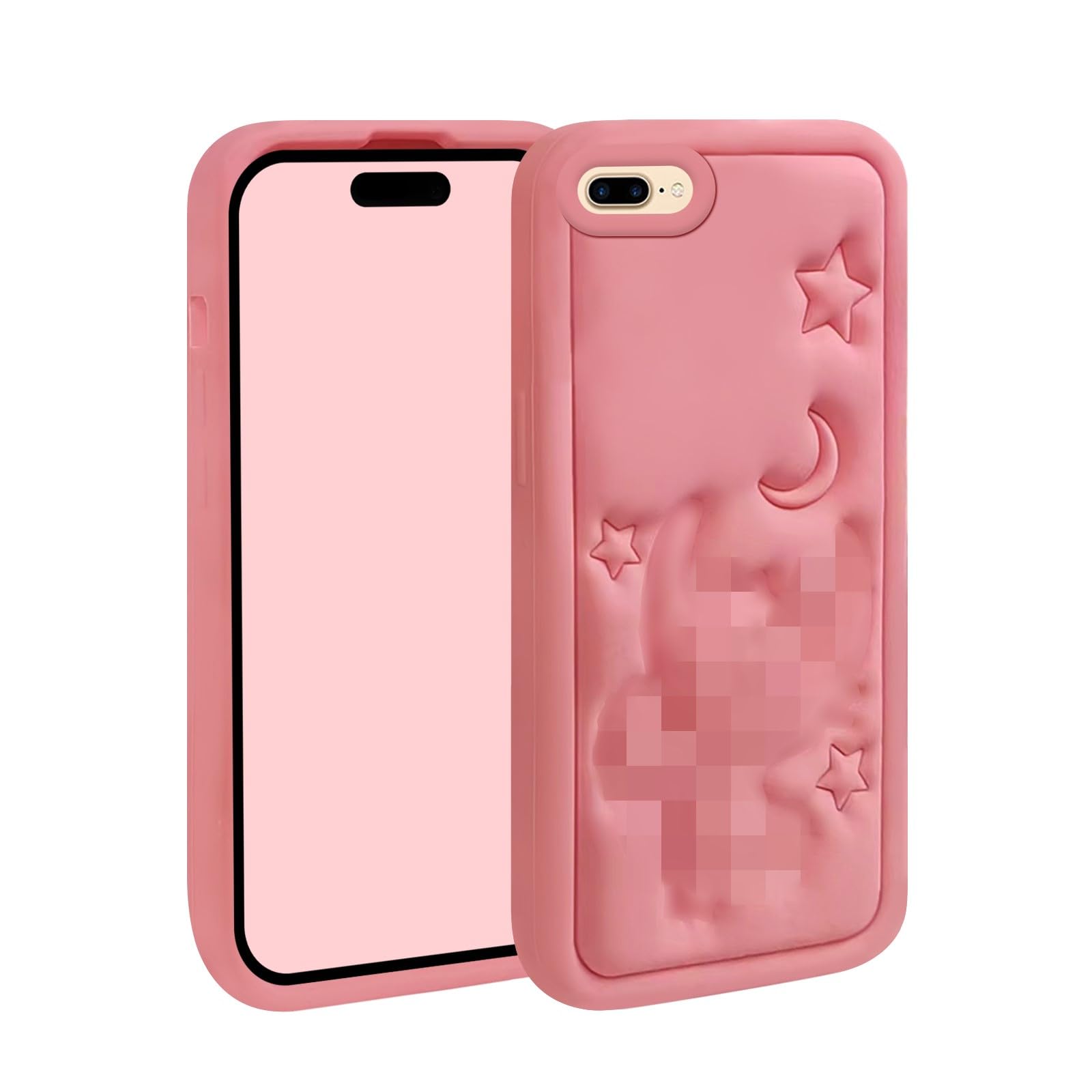 Conpatible With iPhone 8 Plus/7 Plus/6S Plus /6 Plus Case, Cool Cute 3D Cartoon Soft Silicone Animal Shockproof Protector Boys Gifts Cover Housing