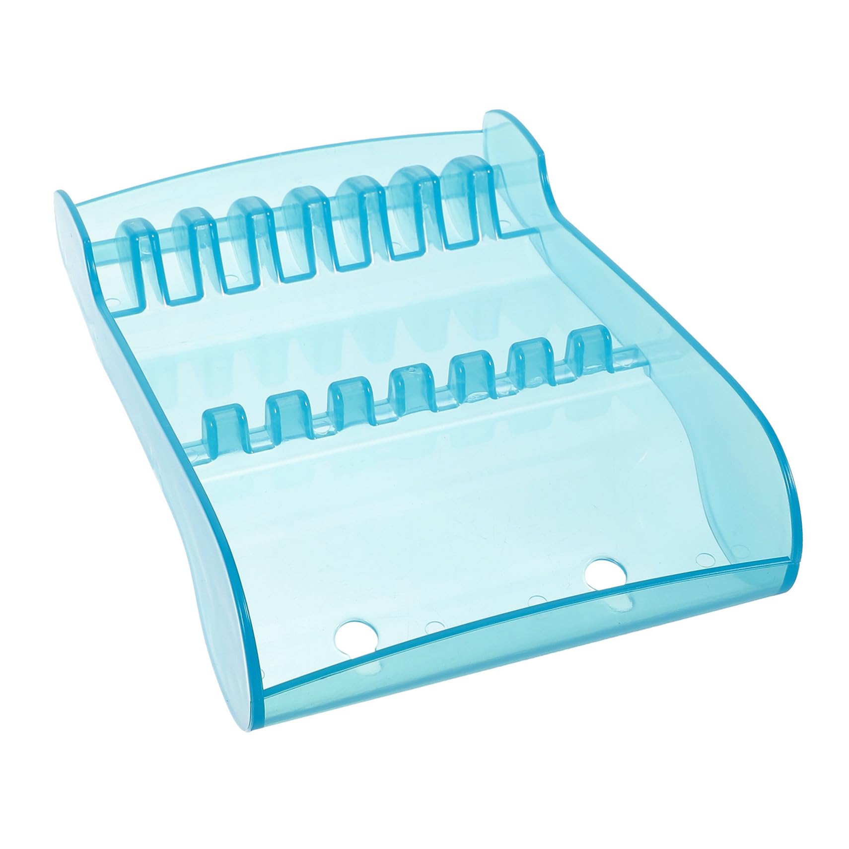 Healeved Hair Tool Organizer Scissor Case for Barber Shop Professional Scissor Holder Rack Plastic Shear Rack