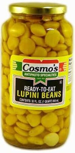 Cosmo's - Frijoles Lupini, (1) - Tarro de 32 oz