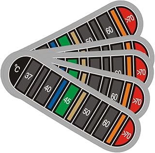 ATORSE Coffee Discoloration thermometers Sticker Waterproof for thermometers