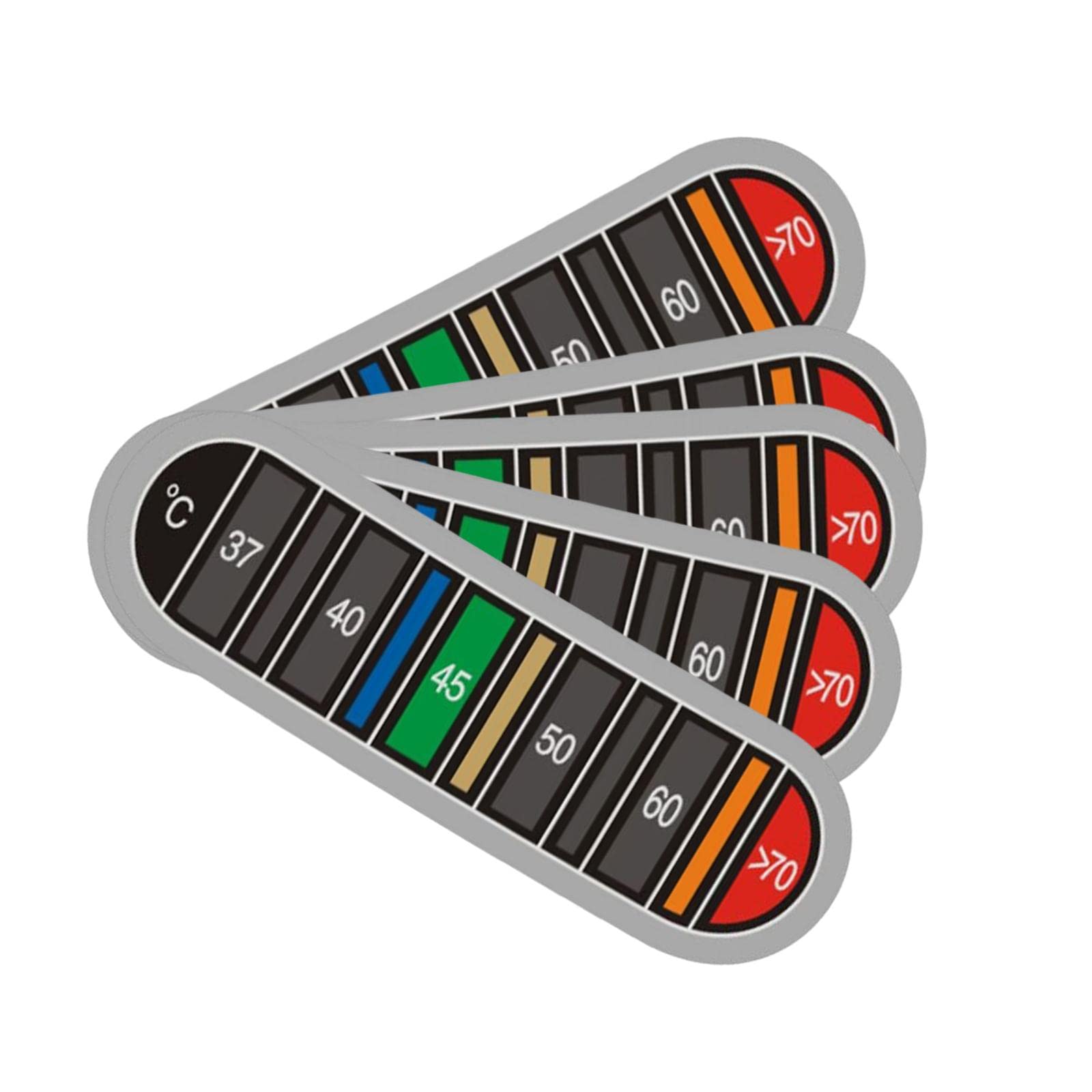 Coffee Discoloration Thermometers Sticker Waterproof for Thermometers-image-18