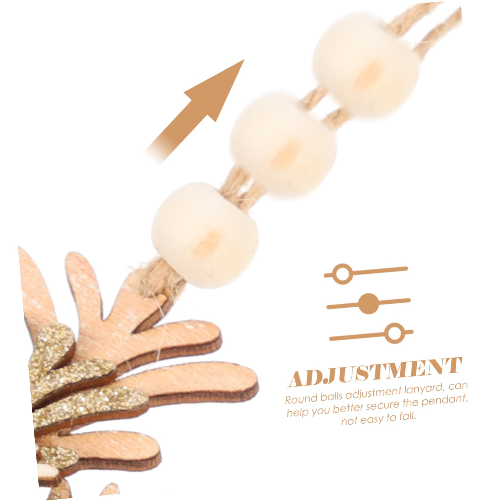 TOPBATHY 18 STK Hölzerner Weihnachtsbaum Schnee Christbaumschmuck Zum Aufhängen Weihnachtsdekoration Zum Aufhängen Weihnachtsdekoration Drinnen Weihnachtsbaum Hängende Dekoration
