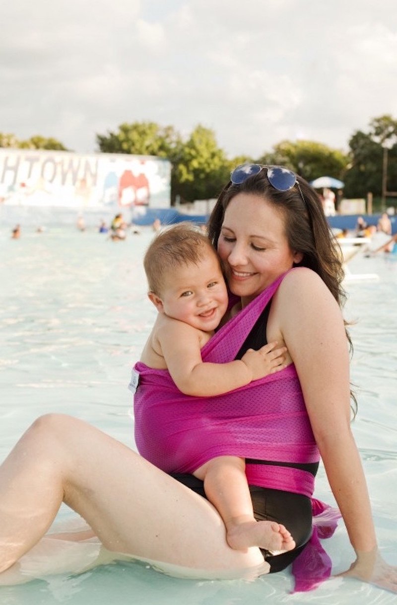 Beachfront Baby Sling Passionberry one Size Fucsia