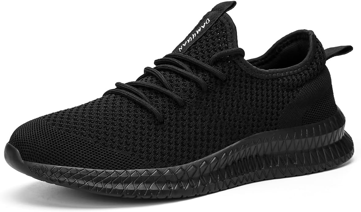 Womens Mens Walking Tennis Shoes Slip On Running Sneakers Non Slip Casual Workout Athletic Gym Work Fitness Trainers Fashion Lightweight Comfortable Breathable