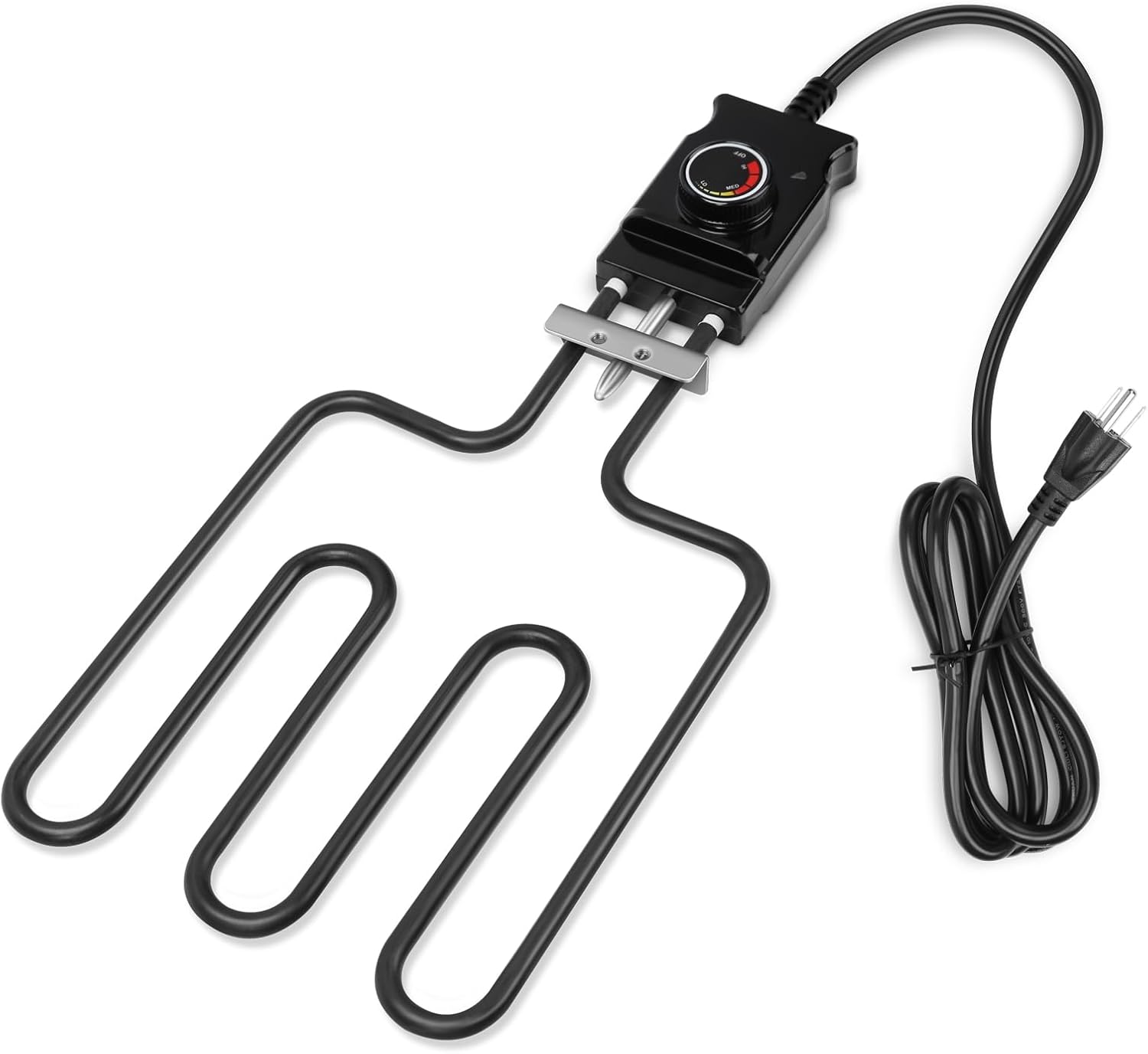 Hisencn Grill Heating Element and Adjustable Thermostat Cord Controller