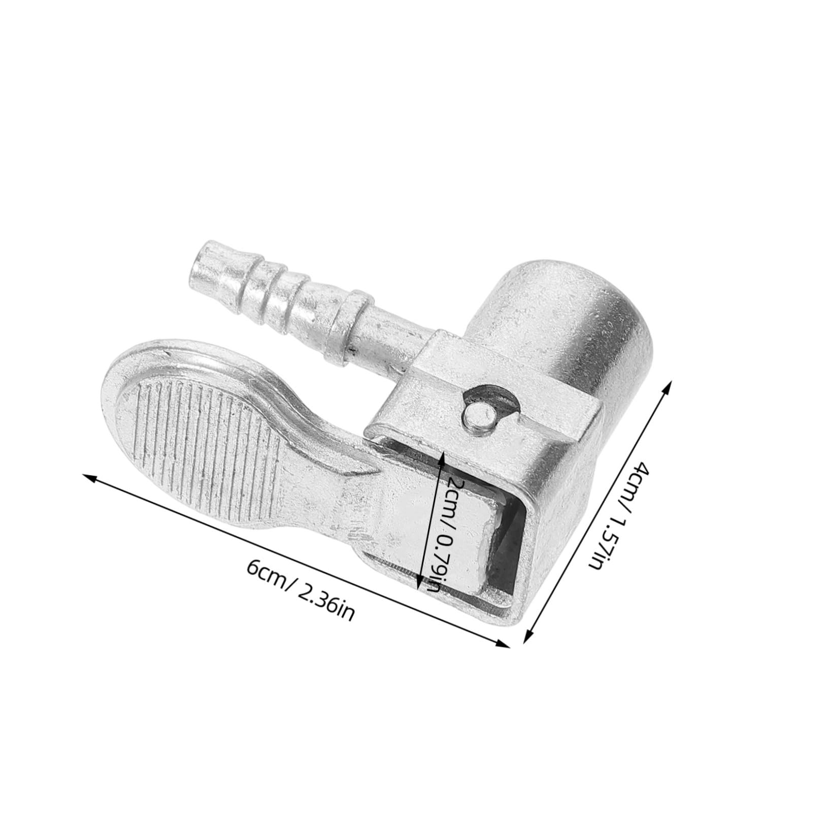STOBAZA Air Chuck for Tires Locking Air Chuck Quick Connect Inflator Pump Attachment for Cars Motorcycles Bicycles