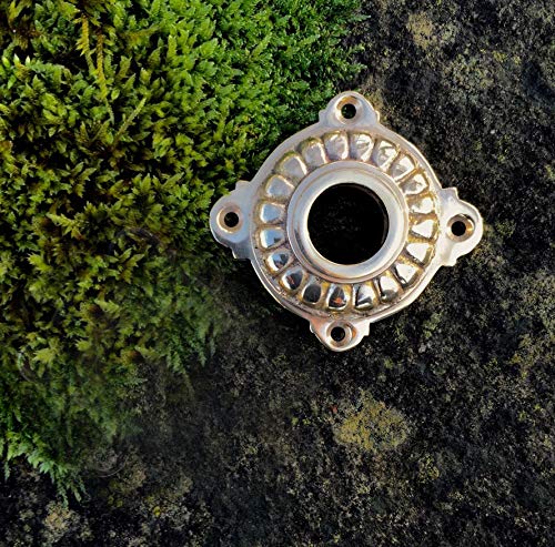 Anticas - Maniglia Rosetta porta - ottone