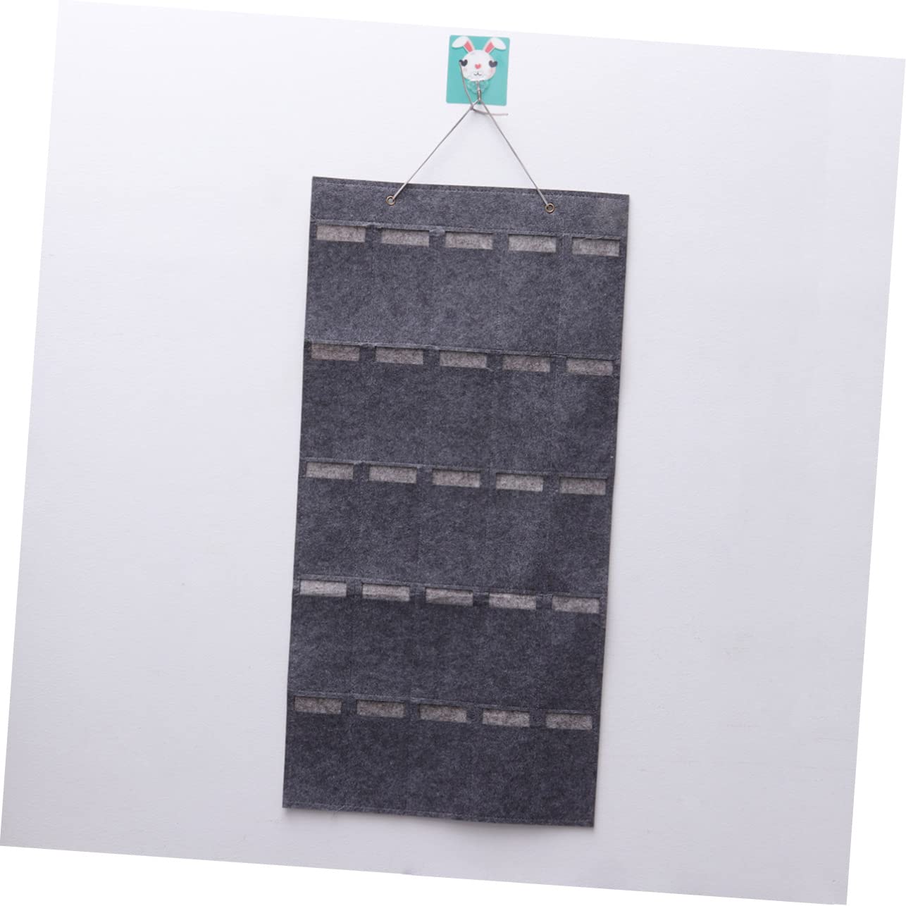 PRETYZOOM 2 Stk Hängetasche Zur Aufbewahrung Von Sonnenbrillen Brillen Organizer Sonnenbrillen-organizer Aus Filz Schmuckbeutel Aus Filz Tasche Zum Aufhängen Von Grey