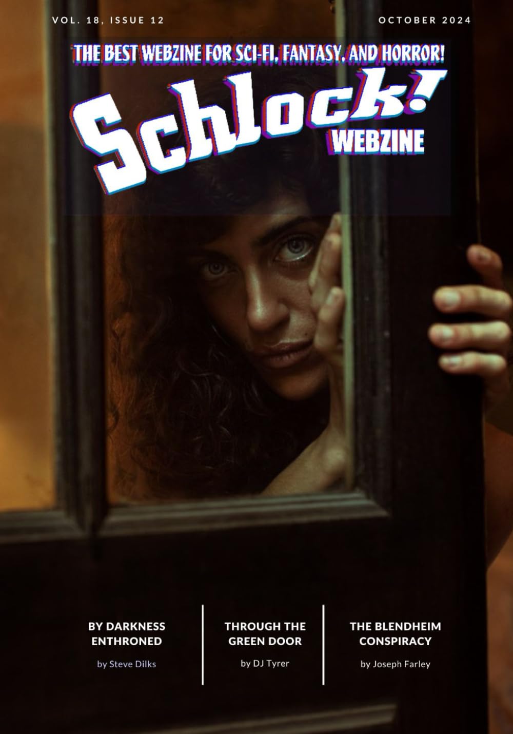 Cover of Schlock! Webzine, October 2024