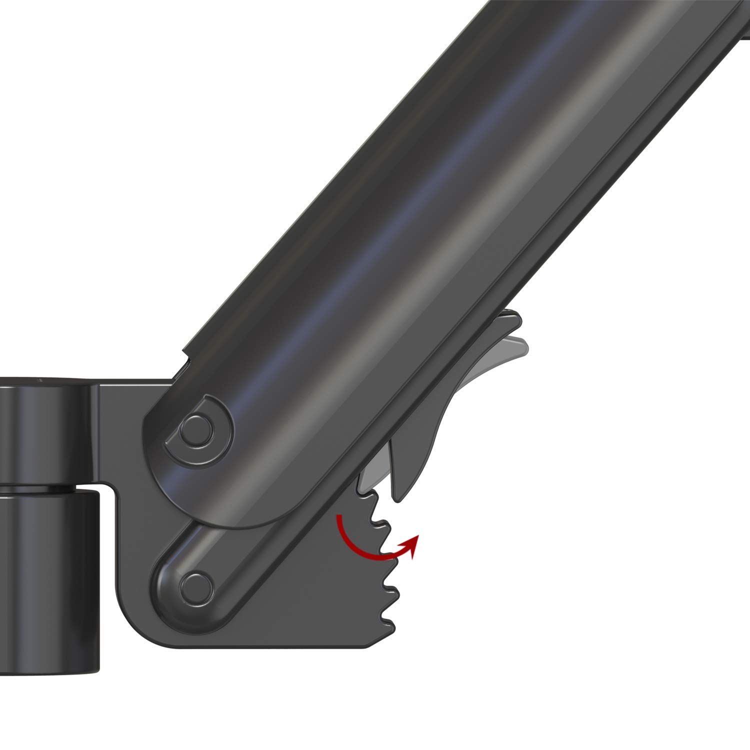 HFTEK Reposabrazos Apoyabrazos ergonómico para escritorio, reposamuñecas ajustable (HFH2410E)