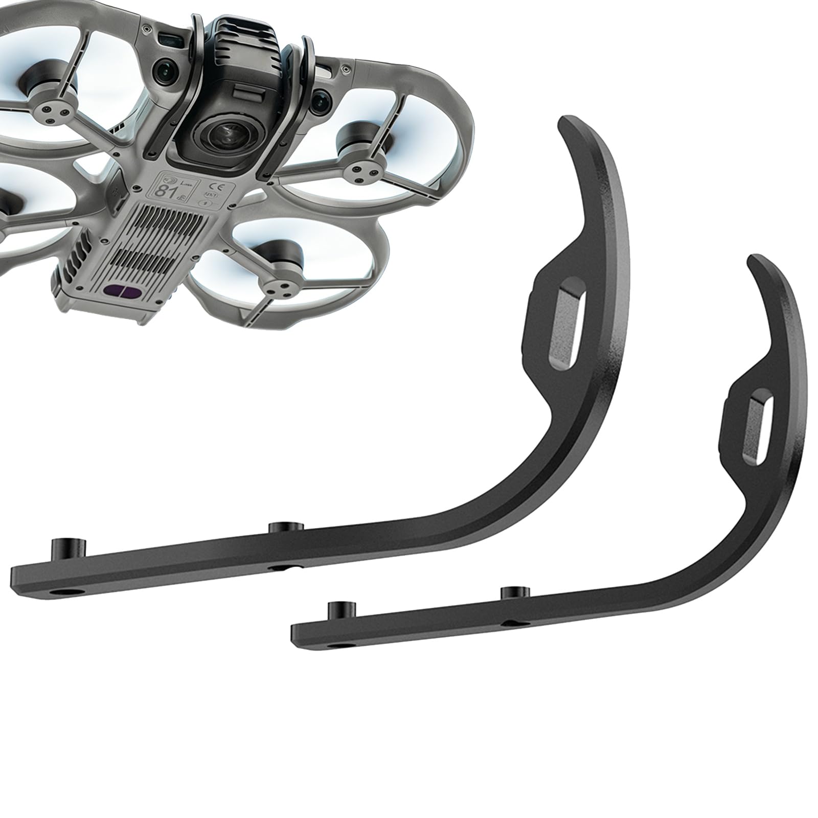 Pare-chocs pour drone DJI Avata 360 PTZ - Barre de protection pour cardan - Anti-collision - En alliage d'aluminium - Avata360