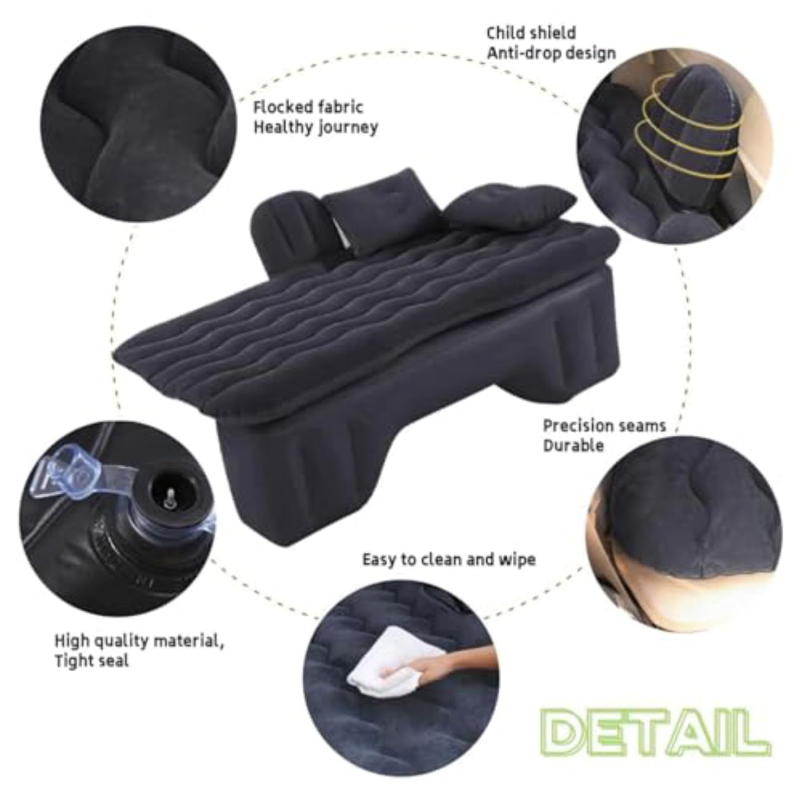 per Peugeot 206 1998-2012 Materasso Gonfiabile Auto