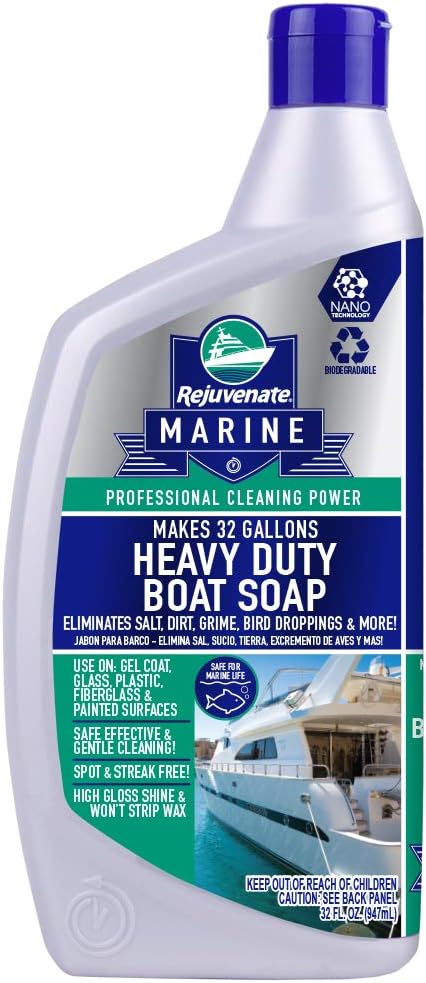 RejuvenateRM32BS Boat Soap, 32 fl. oz, 1 Pack