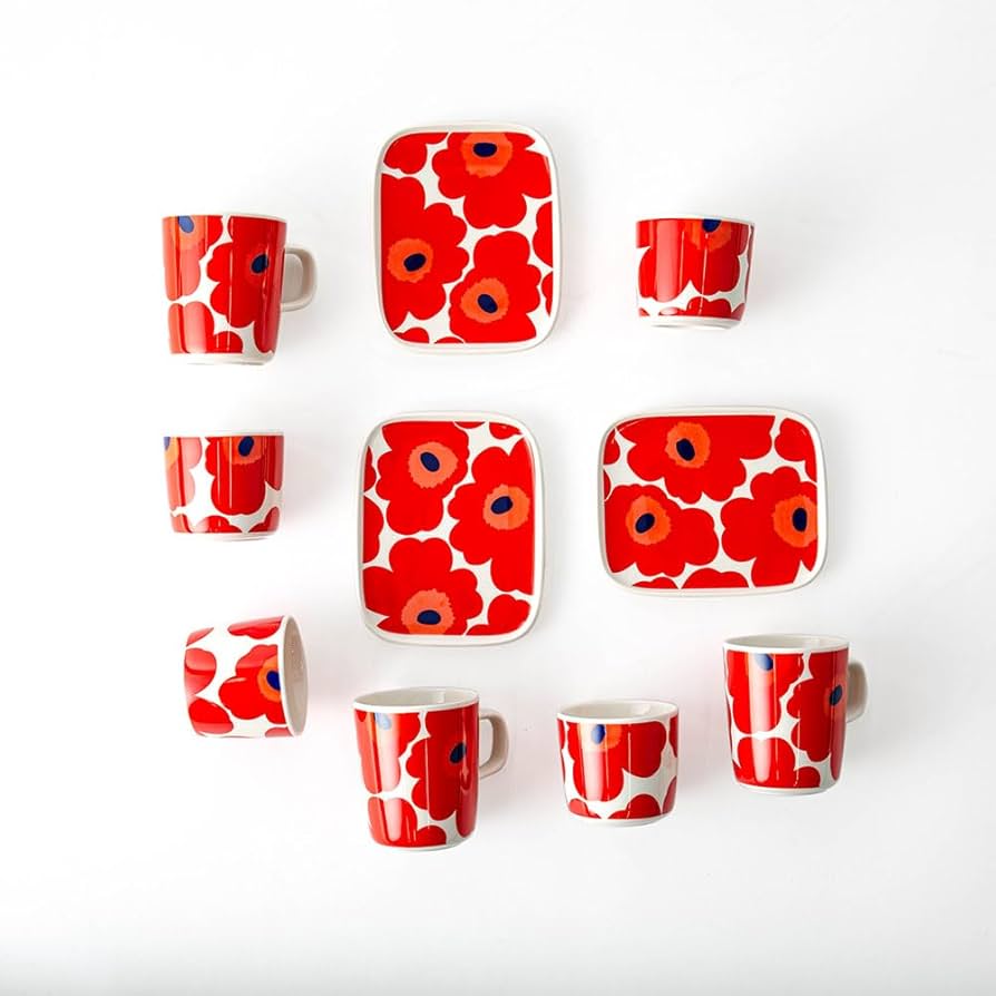 めりまっこ様赤一枚 Amazon.co.jp: [ マリメッコ ] Marimekko マグカップ 063431-001