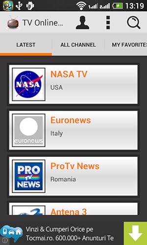TV Online Android