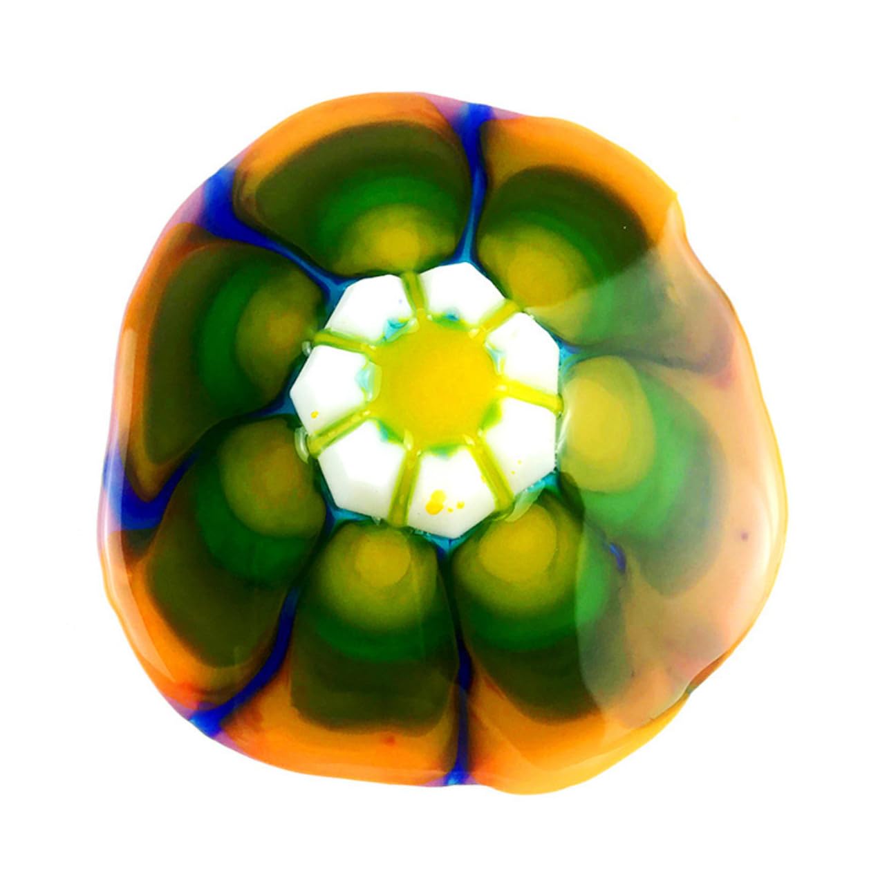 BEBEMOKO DIY Painting Supplies Set of 6 Floral Silicone Multi-Groove for Unique Paint Art