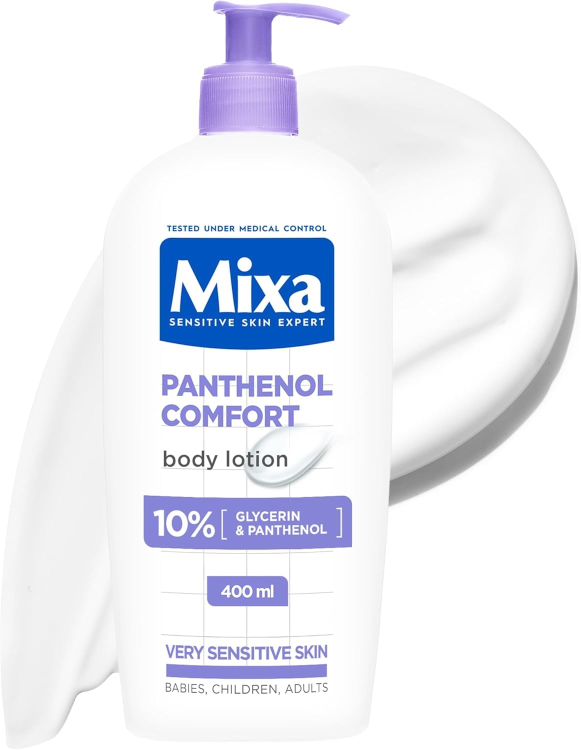 Mixa Body Lotion Panthenol Comfort Sensitive Skin Anti-Itch Relief 400ml