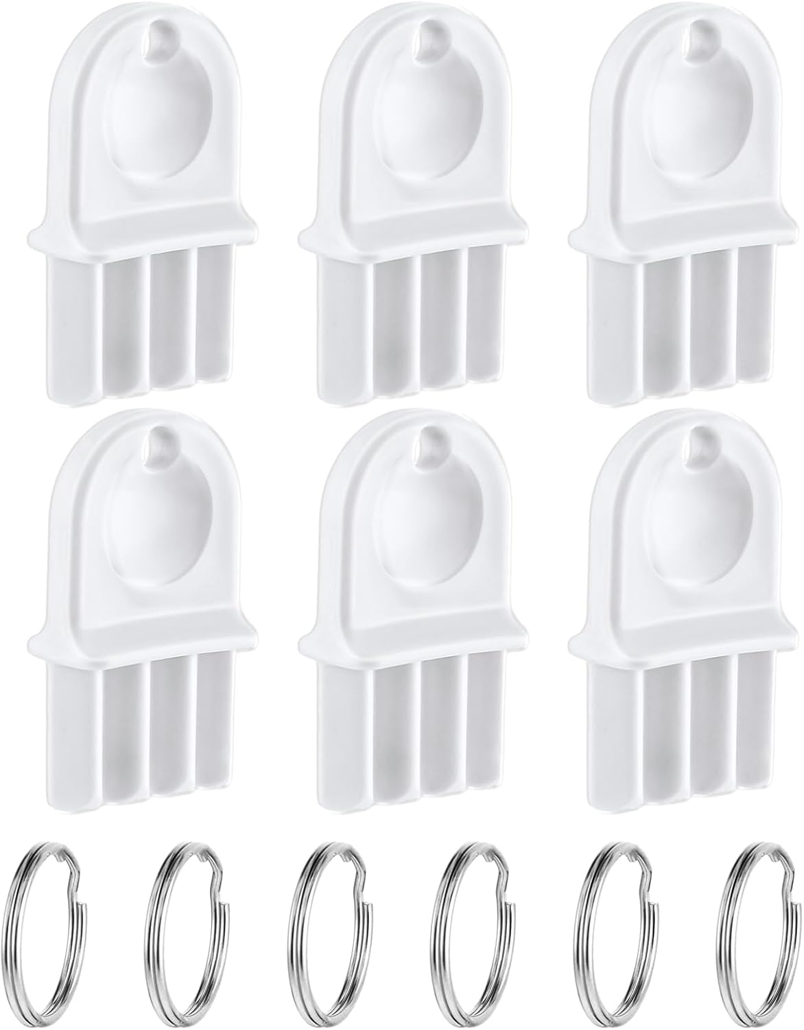 Teaaha 6 PCS Toilet Roll Key, Paper Towel Dispenser Key Replacement