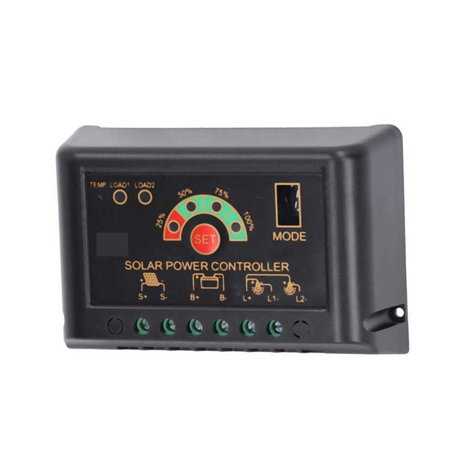 CUDTAPI Solar Charge Controller 15A Solar Panel Charging Regulator For New Energy Generation System 12V 24V