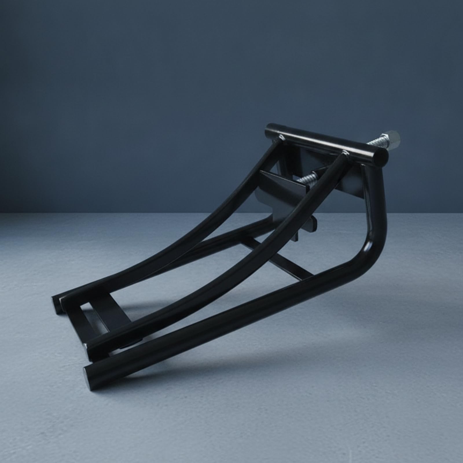 F Fityle Elevador Ruedas Eje Pasante Ajustable Herramienta Elevación Ruedas Metal Negro Resistente para Mecánicos, Talleres