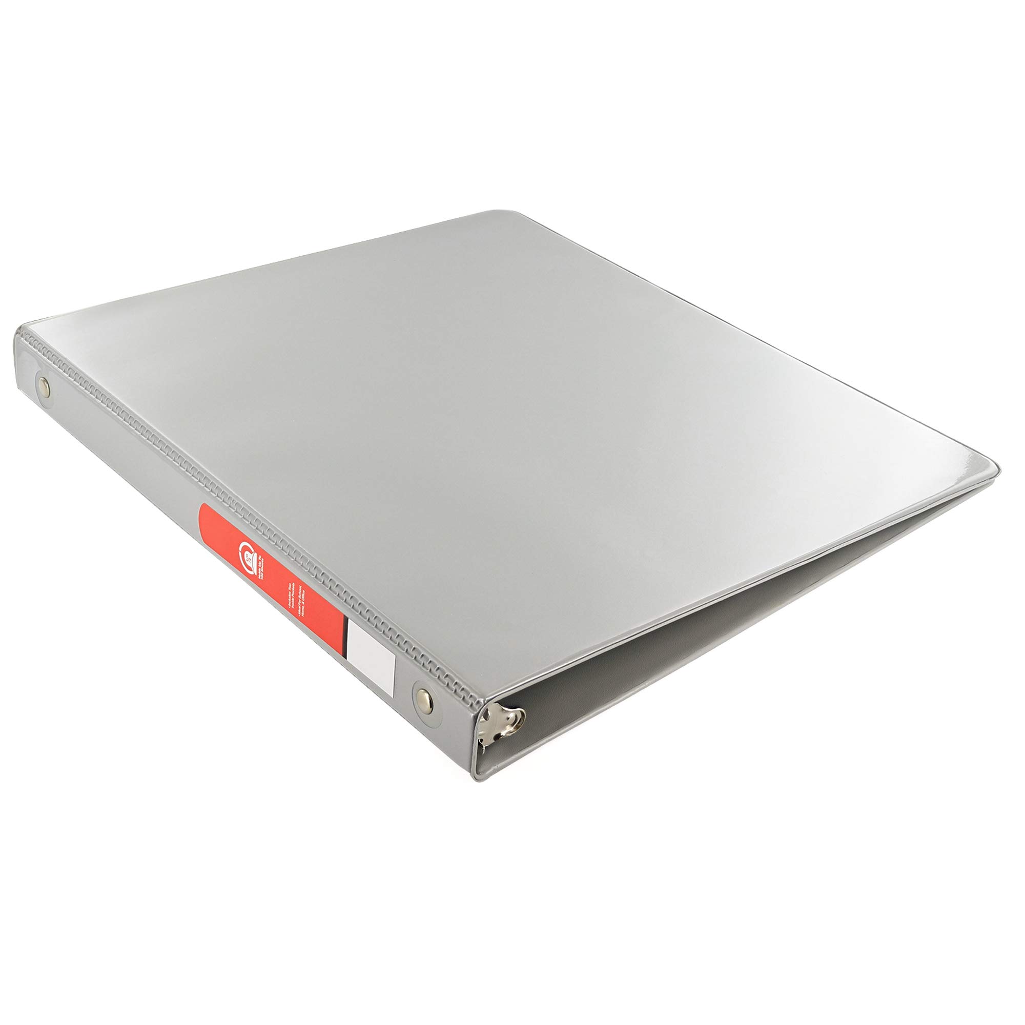 Staples Heavy Duty 2"" 3-Ring View Binder With D-Rings And Four Interior Pockets Periwinkle 3 Pack