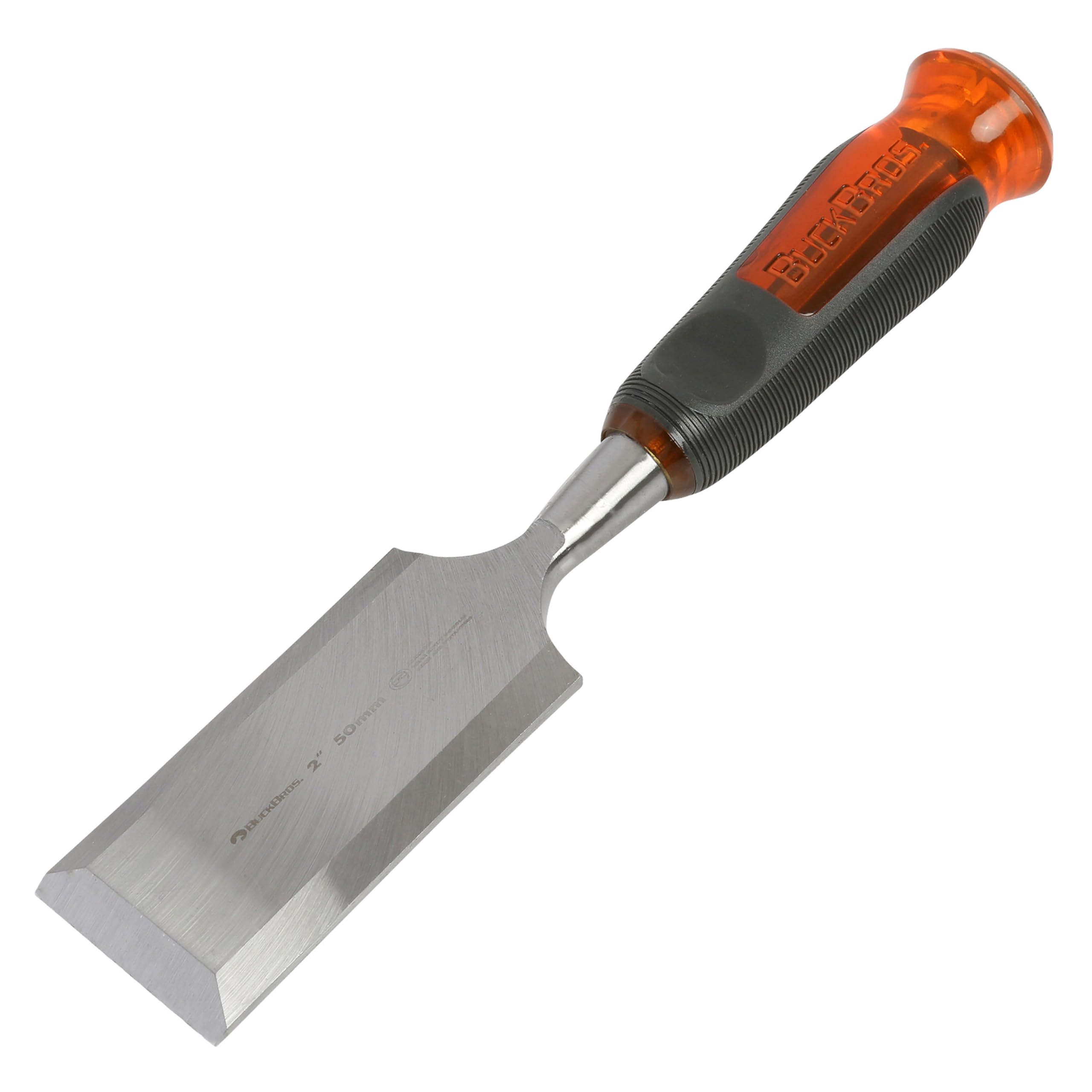 Buck Bros. 74819 2-Inch Wood Chisel, Full Tang Wood Carving Tools