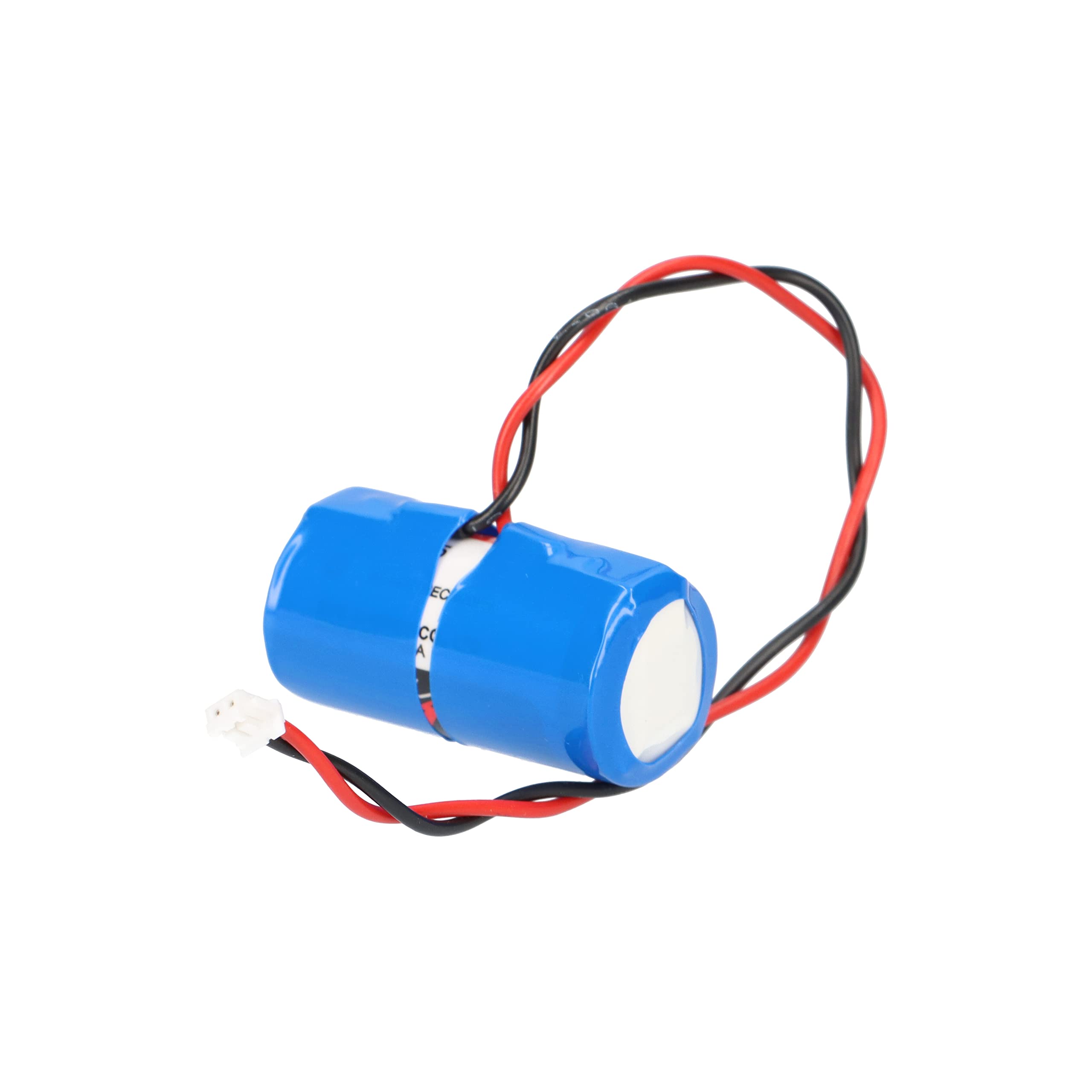 10 pilas de litio 2/3 A con cable y enchufe, compatibles con cilindro Dom ENiQ Guardian S, 3 V, 1,8 Ah, 33 x 17,2 mm, desechable