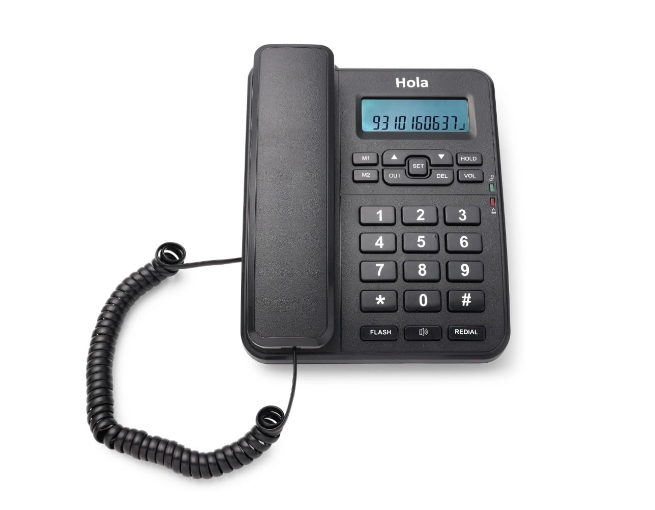 HOLA TF 630 Corded Landline Phone (Black)-image-48