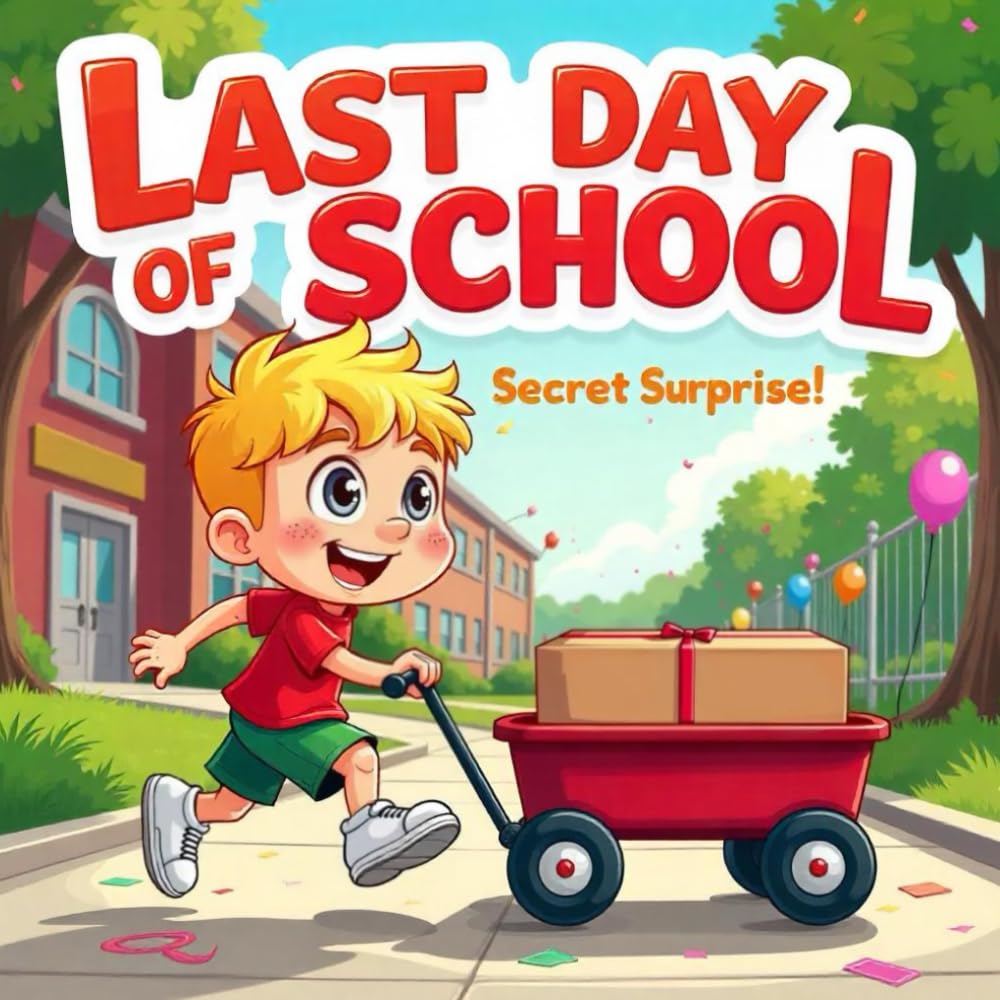 Last Day of School Stories book for Kids : A Heartwarming Children's Picture Book About Saying Goodbye, End of School Year Memories, Kindergarten Graduation, Emotions, Friendship, and New Beginni